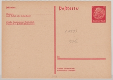 DR (P219II) 15 Pfg.- Hindenburg- GS, gezähnt (Rot!) postfrisch! RRR!