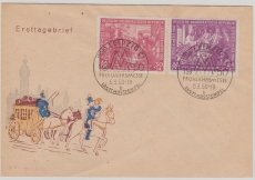 DDR, Mi.- Nrn.: 248- 49 auf FDC, nicht gelaufen