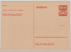 DR, 1939, 5 Rpf.- Danzig- Abschied- Überdruck- GS, ungebraucht