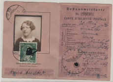 DR, 1944, Mi.- Nr.: 796 als EF auf Postausweiskarte von Berlin