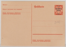 DR, 1939, 5 Rpf.- Danzig- Abschied- Überdruck- GS, ungebraucht