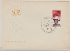 DDR, 1958, Mi.- Nr.: 662 auf FDC, mit entsprechendem Sonderstempel! Nicht gelaufen!