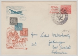 Berlin, Zusammendruck W13 auf FDC, gelaufen von Berlin nach Gödringen, mit Sonderstempel