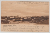 Kamerun / KDMSP (SMS EBER), 8.11.1910 auf DR Mi.- Nr.: 85 als EF Postkarte (DSWA, Bootswerft in Swakopmund) nach Chemnitz