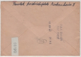 DDR, 1962, Mi.- Nr.: 582 (2x) als MeF auf Eilboten- Ortsbrief (gelaufen mit Rohrpost!) von Berlin OST- nach West! Rarität!