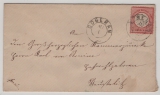 DR / Nachverw. AD- Stempel / MS, ca. 1873, 1 Gr. EF als Fernbrief von Doberan (Nachverw. AD- Stempel / MS) nach ...