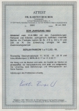 DDR, 1953, Mi.- Nrn.: 218 (SBZ), 333 + 339 in MiF auf Rorpost- Eilboten- Ortsbrief innerhalb von Berlin, FA Dr. Ruscher BPP!