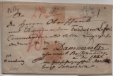 DK / Meckl.- Schwerin, 1848, incomming Mail, Auslandsbrief von Kopenhagen via Lübeck nach Dammeritz (Nice!)